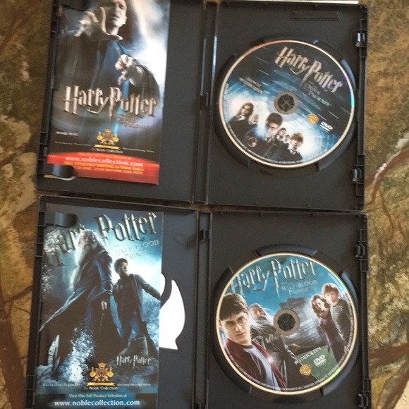 Harry Potter Books 5&6 + matching DVDs: Order of Phoenix / Half Blood Prince - Picture 4 of 16